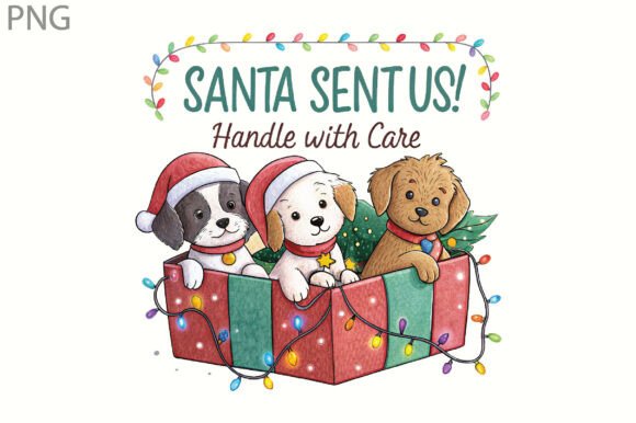 Christmas Dog Chihuahua Hand-Drawn PNG Illustrations Review