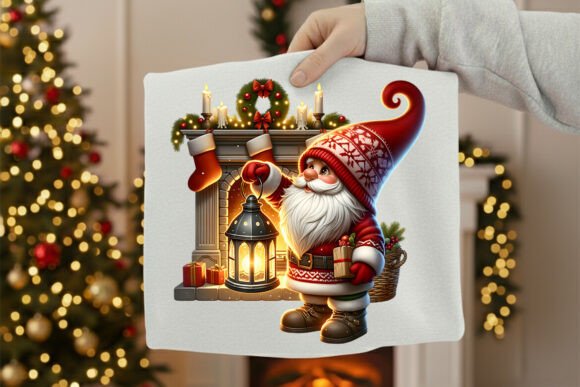 Christmas Gnome Home Lantern Clipart PNG Review for Illustrations