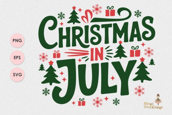 Christmas in July PNG SVG Sublimation: A Publisher’s Review of Seasonal Illustrations
