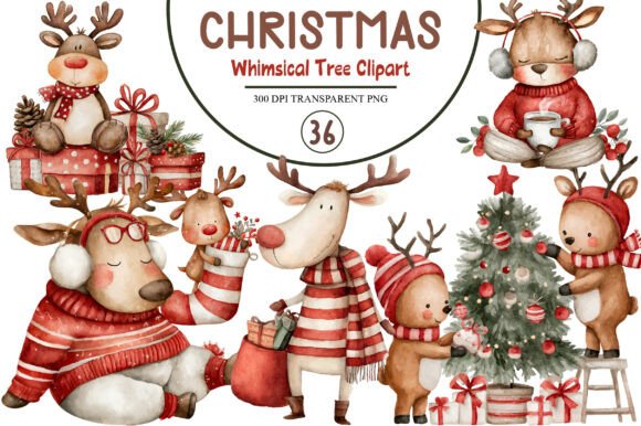 Christmas Winter Nature: A Practical Review for Illustrations