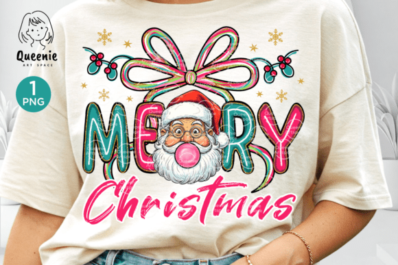 Funny Santa Merry Christmas Png for Creative Illustrations