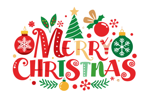 Joyful Merry Christmas Magic: A Versatile Illustration for Digital Sellers
