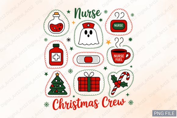 Nurse Christmas, Merry Christmas PNG Review for Real Projects