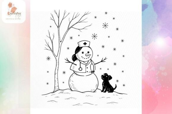 Nurse Christmas Snowman Png: A Practical Review for Handmade Illustrations