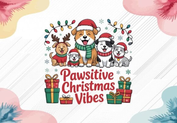 Pawsitive Christmas Vibes SVG PNG Embroidery Review