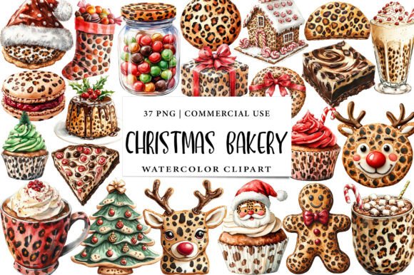 Whimsy Christmas Bakery Clipart: A Designer’s Review for Small Business Branding